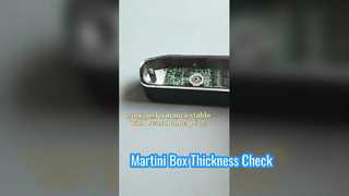 Κουτί επιθεώρησης για μηχανή Martini