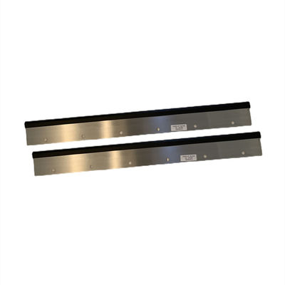 Silver Wash Up Blades 560x60x0,5mm Υλικό από καουτσούκ/σίδερο για ανταλλακτικά μηχανών εκτύπωσης GTO52