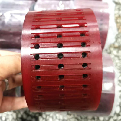 Χρώμα σαμπάνιας Ανθεκτικός στην φθορά τροχός αναρρόφησης τροχός καουτσούκ για μηχανή εκτύπωσης Offset με προσαρμόσιμο μέγεθος