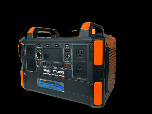 1000W 1048Wh Ηλεκτρική πηγή αποθήκευσης ενέργειας με μπαταρία λιθίου σιδήρου φωσφορικού και έξοδο κυμάτων sinus