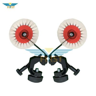 Σκληρό λευκό C4.320.104F Τροχός βούρτσας για την επεξεργασία επιφάνειας