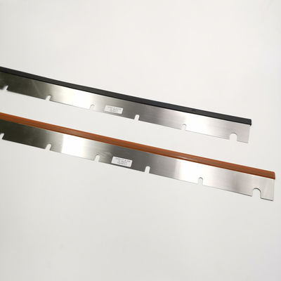 180*60*1090mm Λαστιχένιες/Ατσάλινες λεπίδες πλύσης υψηλής ποιότητας για CD102 με εύκολη συντήρηση