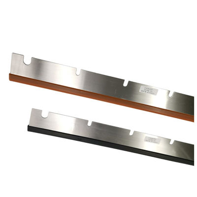180*60*1090mm Λαστιχένιες/Ατσάλινες λεπίδες πλύσης υψηλής ποιότητας για CD102 με εύκολη συντήρηση