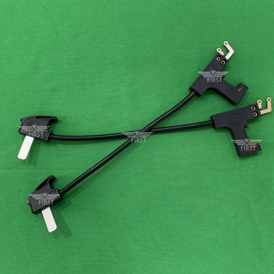 Παλιό Leybold High End πλαστικό / χάλυβα κόψιμο μαχαίρι για κλωστοϋφαντουργικά μηχανήματα γεμίζοντας κίνηση στάση με μήκος 275mm
