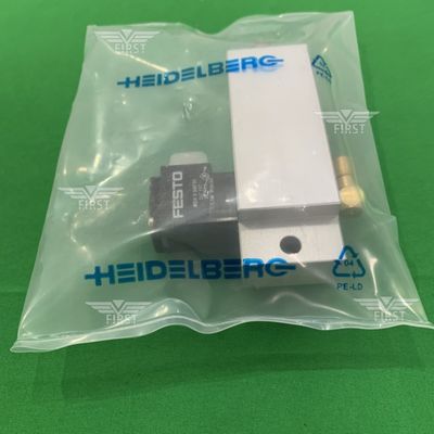 92.184.1011 Heidelberg Σολενοειδής Βαλβίδα HD Εναλλακτικός κύλινδρο Ασημένιο