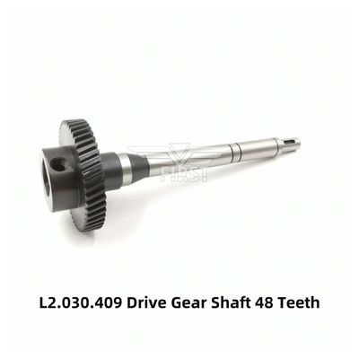Ατσάλινο σιδηροτροχείο 48 δόντια L2.030.409 Cd74 Xl75 Τυπογραφείο Offset