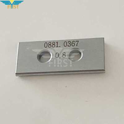 Υψηλής ακρίβειας αναπληρωματικός οδηγός 0881.0367.3 Σπρώξιμο για την κεφαλή καρφώματος Muller Martini 75