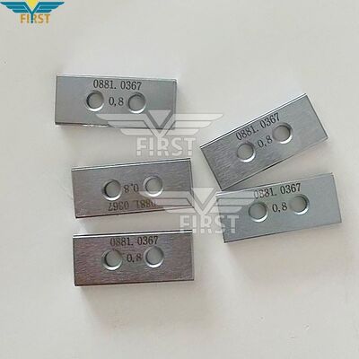 Υψηλής ακρίβειας αναπληρωματικός οδηγός 0881.0367.3 Σπρώξιμο για την κεφαλή καρφώματος Muller Martini 75