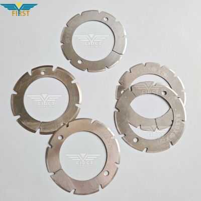 Λεπίδες κοπής για μηχανή αναδίπλωσης Heidelberg Stahl σε λευκό ατσάλι, επιλογές σε σχήμα U/V