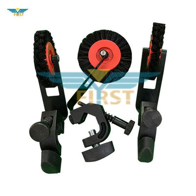 Μαύρα μαλλιά χοίρου Heidelberg Brush Wheel Προσαρμοσμένο για εκτυπωτικές μηχανές σε κουτί χαρτονιού