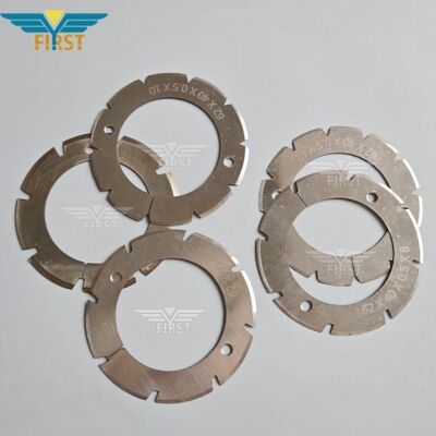 Λεπίδες κοπής για μηχανή αναδίπλωσης Heidelberg Stahl σε λευκό ατσάλι, επιλογές σε σχήμα U/V